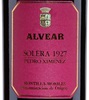 Alvear Pedro Ximenez Solera 1927